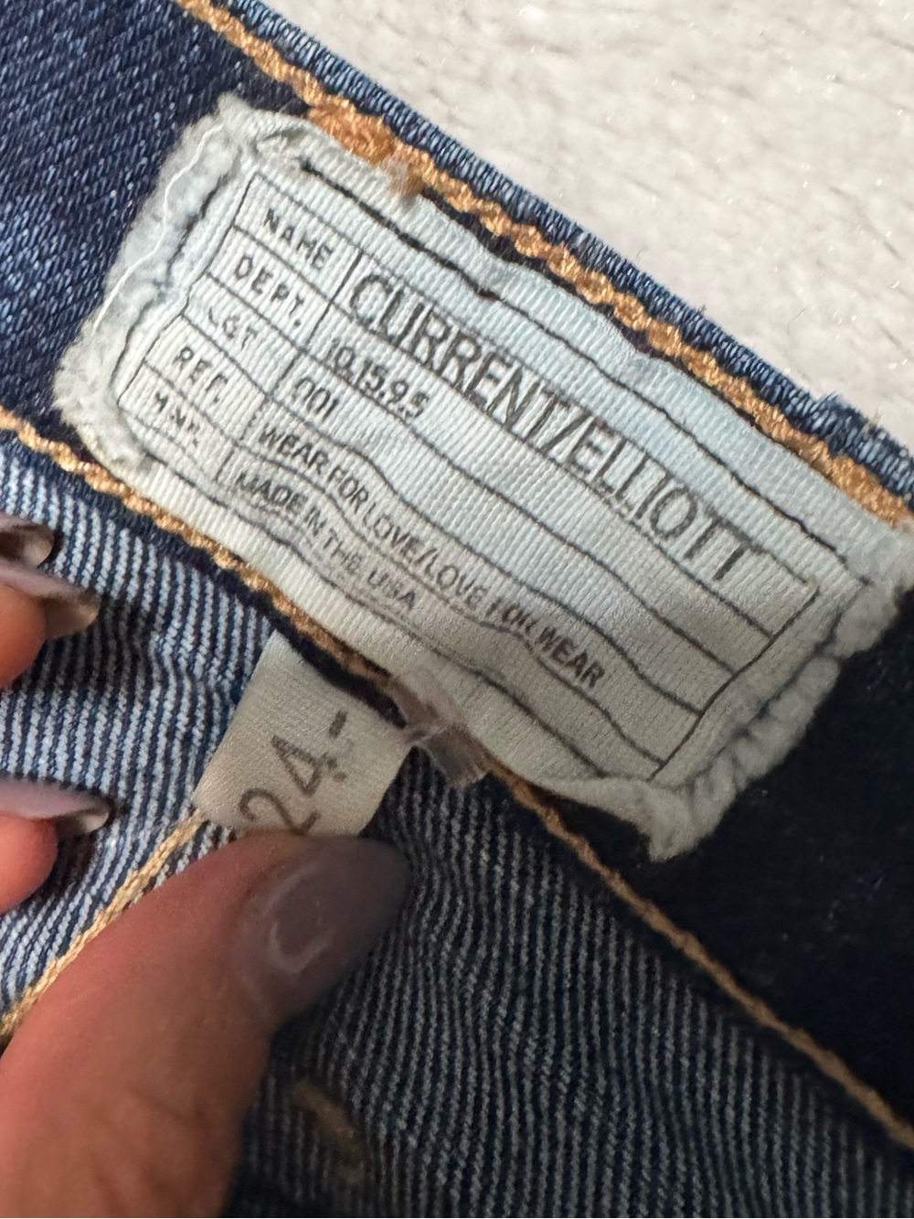 CURRENT/ELLIOTT X BARNEYS NEWYORK The Fling Jean in Gibson Destroy - Picture 4 of 11